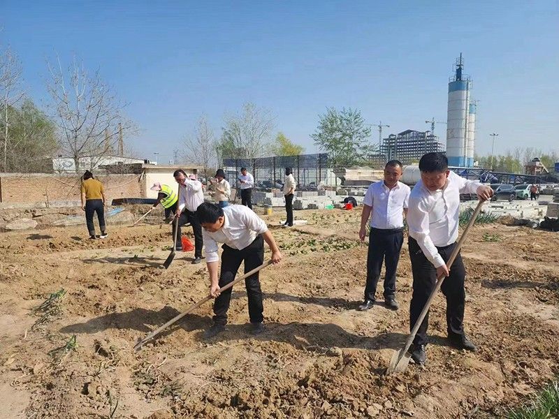 “春播添新綠，不負(fù)好春光”-城建新型材料公司黨支部開展主體黨日活動