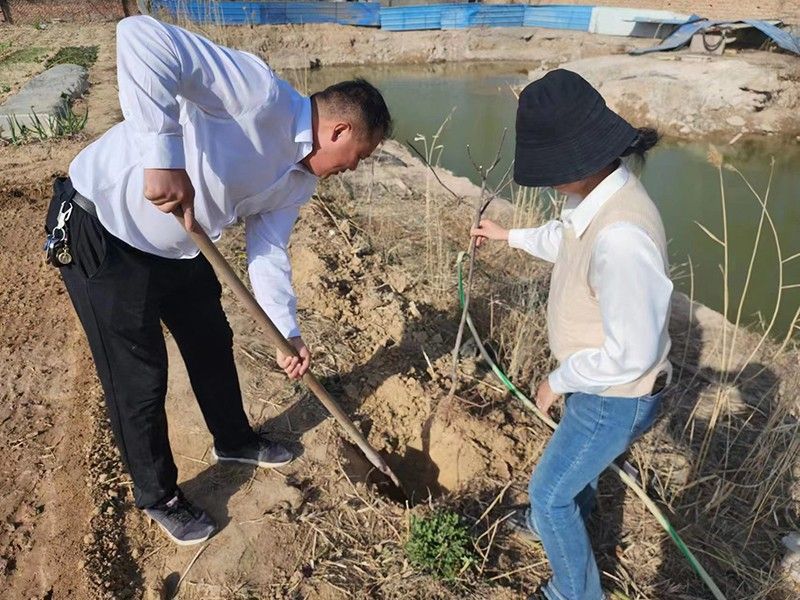 “春播添新綠，不負(fù)好春光”-城建新型材料公司黨支部開展主體黨日活動
