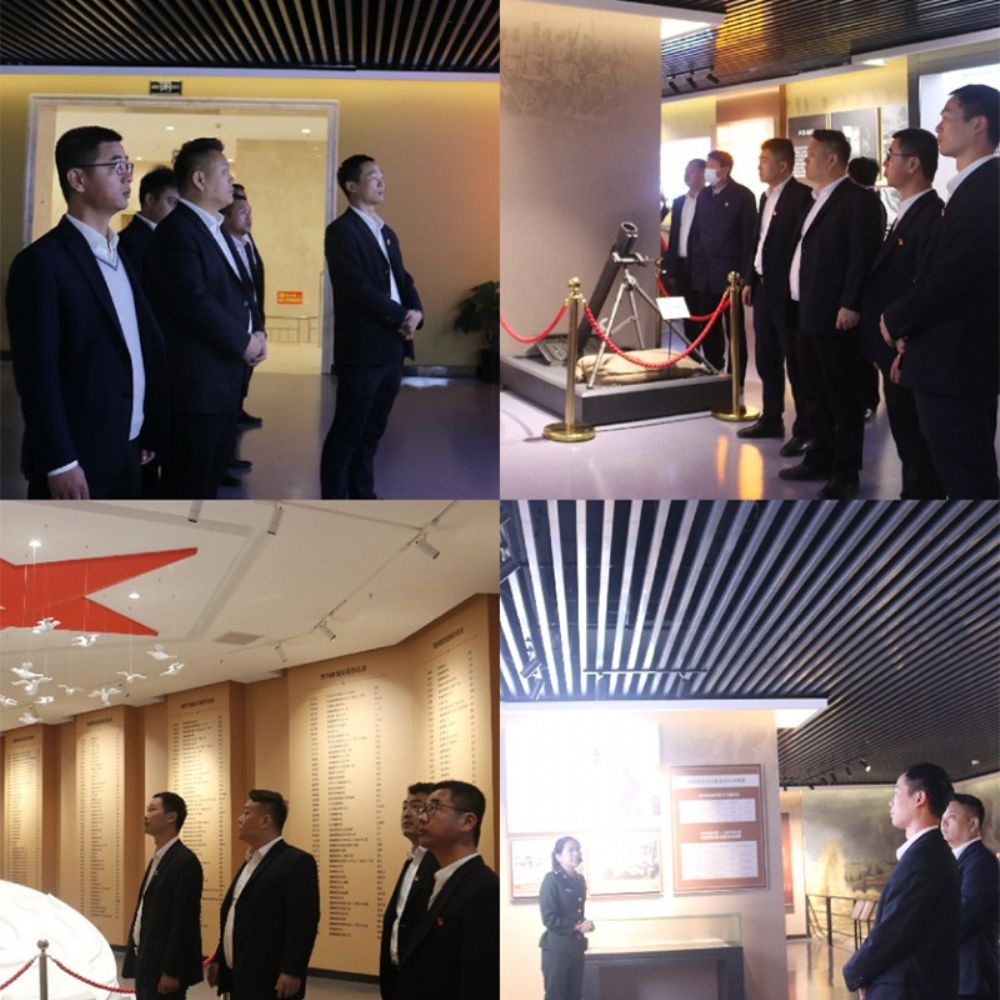緬懷先烈志，共鑄中華魂|北匯綠建和新材料公司聯(lián)合開展“我們的節(jié)日·清明”主題黨日活動